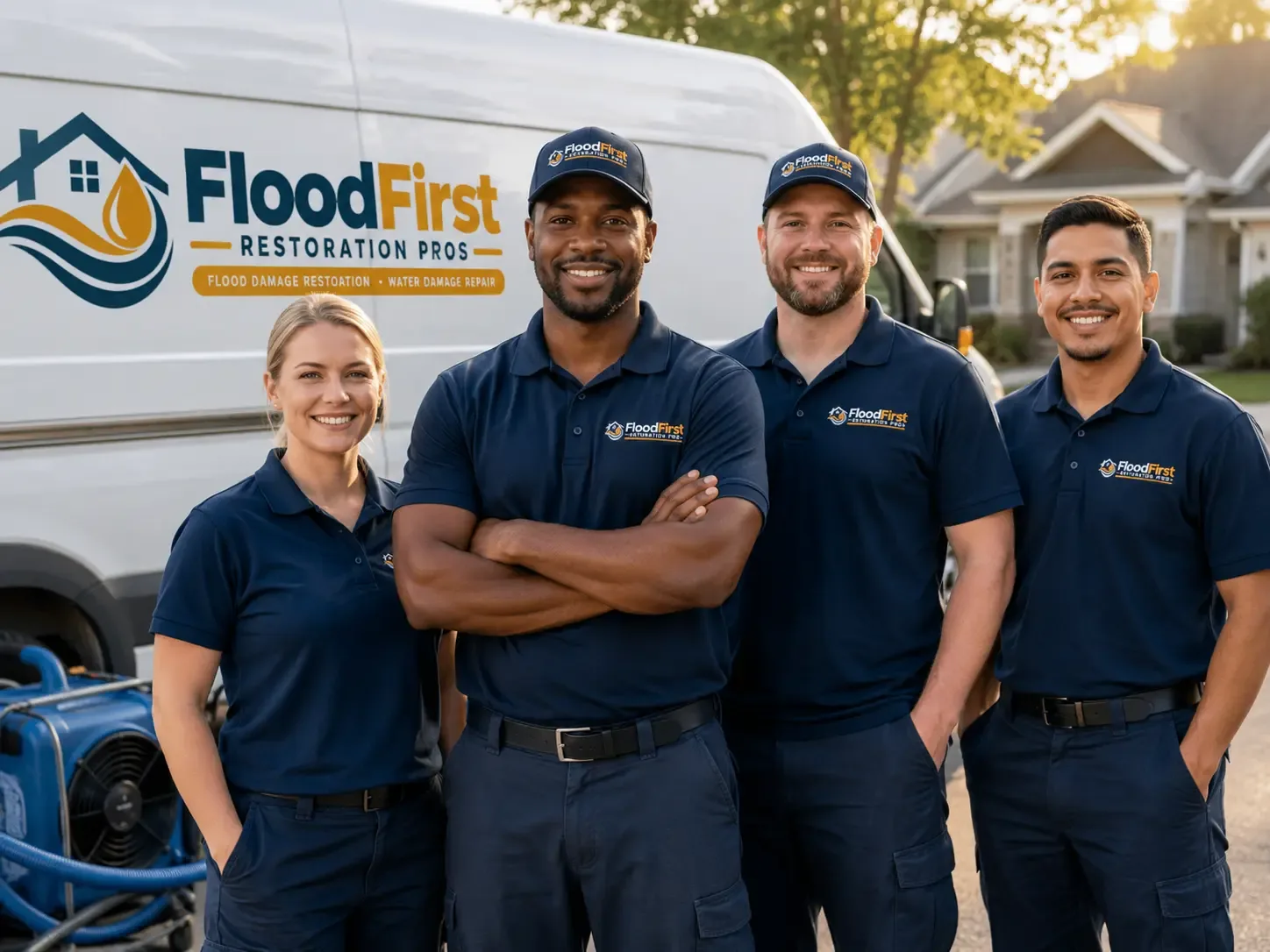 Flood Damage Restoration company in Horton, MI